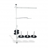 Porta Fio 5 Cones para Máquina de Costura Industrial