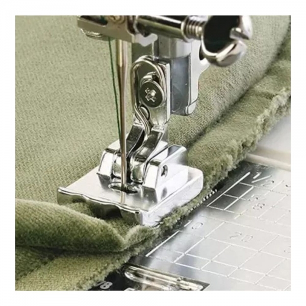 Calcador para Pregar Vivo em Máquina de Costura Doméstica