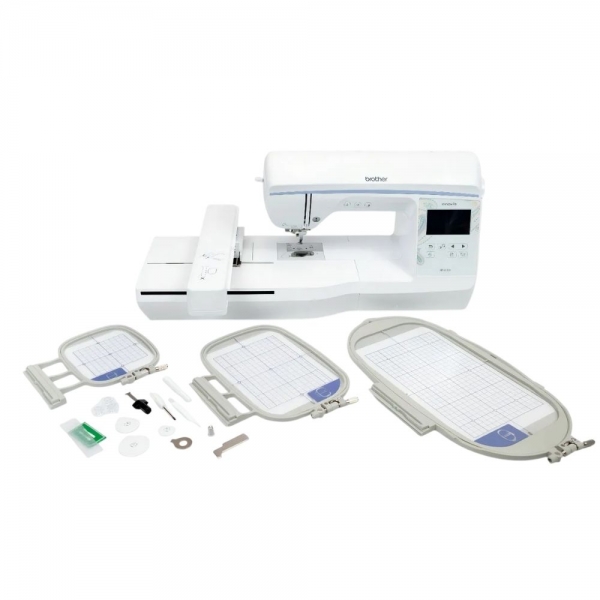 Maquina de Bordado BP 1530 Brother C/ Wi-fi Area 26x16 cm