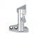 Chapa de Agulha Interlock E982 para Modelo F e Similares