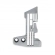 Chapa de Agulha Interlock E982 para Modelo F e Similares