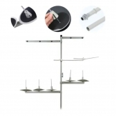 Porta Fio 5 Cones para Máquina de Costura Industrial