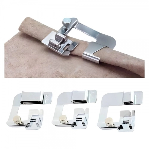 Calcador para Costura de Barra e Bainha 10mm, 19mm ou 25mm