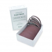 Caixa com 100 Lixas Abrasivas Originais EASTMAN para Corte Têxtil