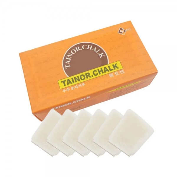 Giz Mágico Branco Tainor Chalk para Tecido 50 Un