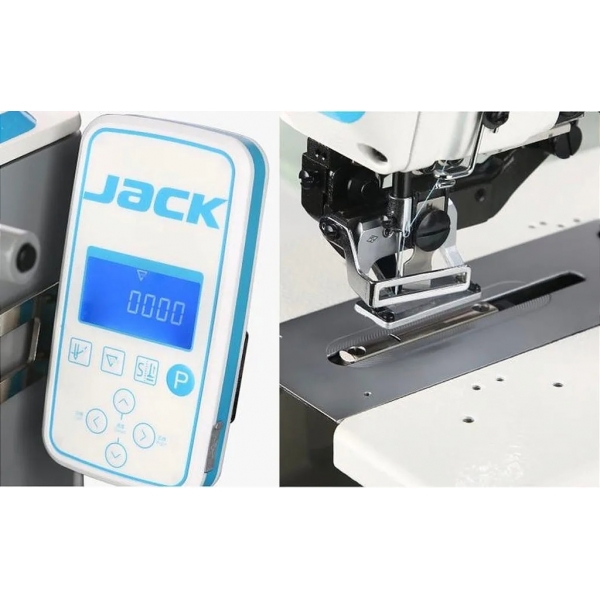 Máquina de Costura Caseadeira Eletrônica Direct Drive Jack JKT782G