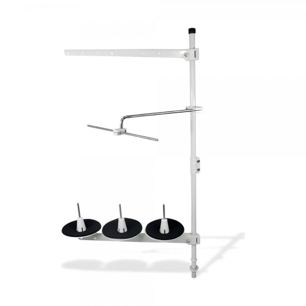Porta Fio 3 Cones para Máquina de Costura Industrial