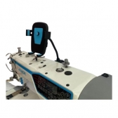 Suporte Flexível Magnético para Celular em Máquina de Costura