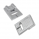 Calcador para Frisos e Nervuras em Máquina de Costura Doméstica