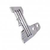 Chapa de Agulha Overlock 3 Fios Ponto Cadeia E800