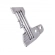 Chapa de Agulha Overlock 3 Fios Ponto Cadeia E800