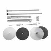 Porta Fio 2 Cones para Máquina Reta Industrial