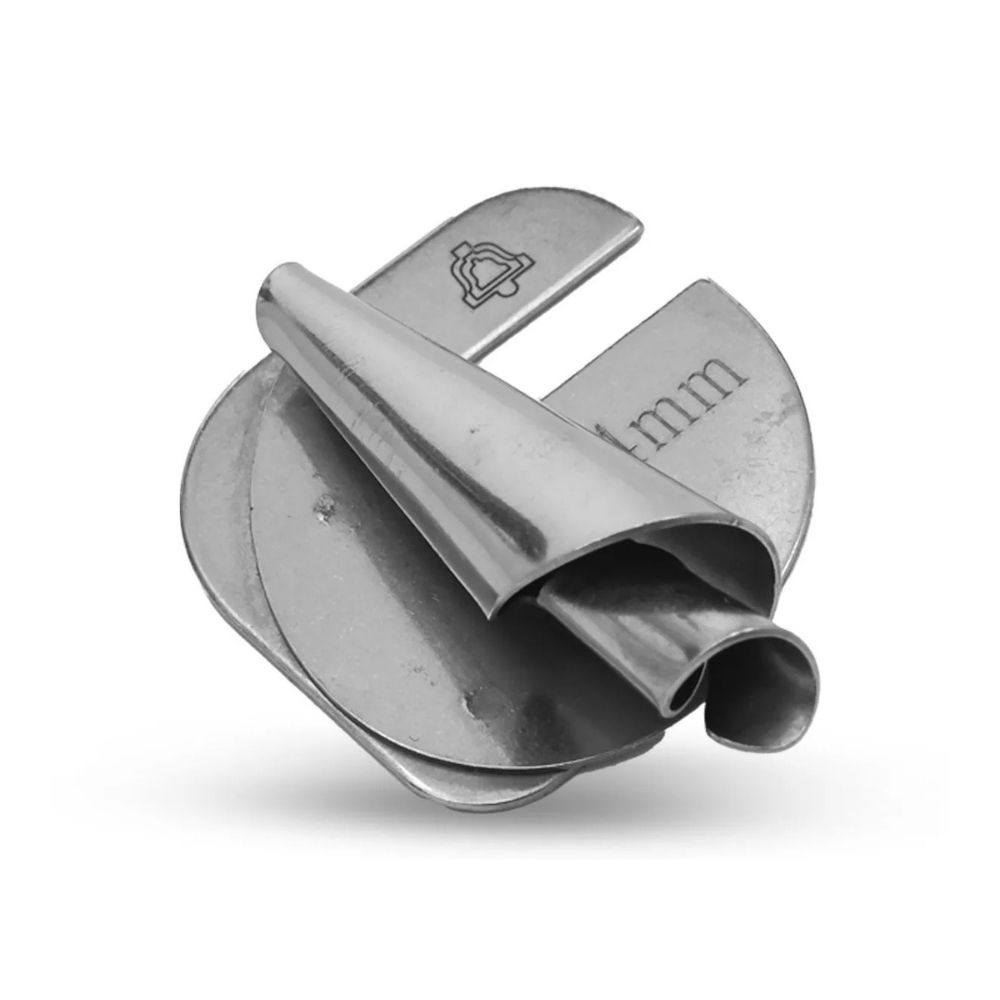 Aparelho Barra Bainha Caracol Q.X.YUN para Máquina Reta 5mm a 10mm