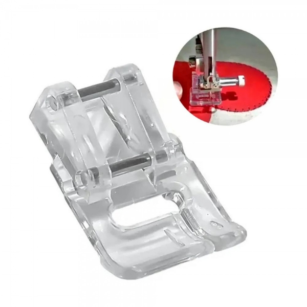 Calcador para Curvas e Apliques Patchwork Máquina Doméstica