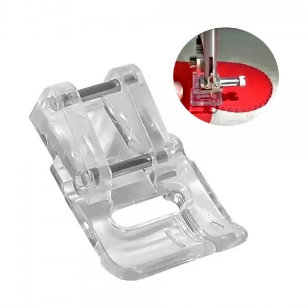 Calcador para Curvas e Apliques Patchwork Máquina Doméstica