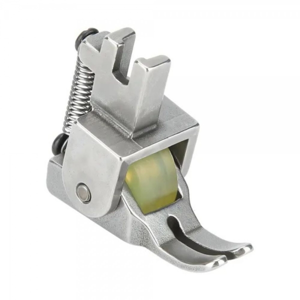 Calcador Reta Industrial com Rolete Grande Dentado ou Silicone