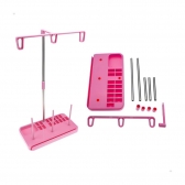 Porta Fio Suporte Carretel 3 Cones para Máquina de Costura