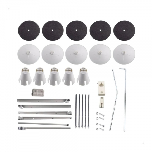 Porta Fio 5 Cones para Máquina de Costura Industrial