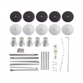 Porta Fio 5 Cones para Máquina de Costura Industrial