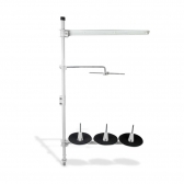 Porta Fio 3 Cones para Máquina de Costura Industrial