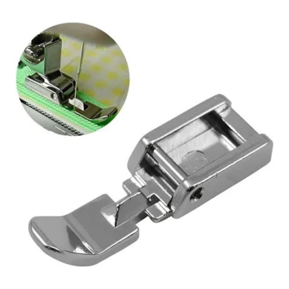 Calcador para Pregar Zíper Estreito para Máquina Doméstica