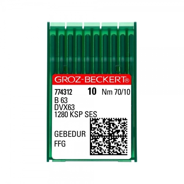 Agulha Groz-Beckert B63 para Galoneira Industrial (DVx63/1280KSP)