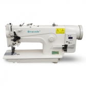 Máquina de Costura Transporte Triplo Direct Drive 1 Agulha Bracob BC0628AT