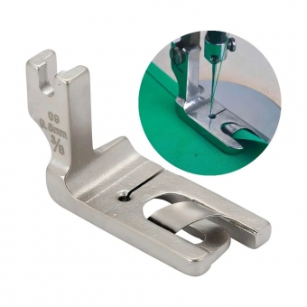 Calcador Barra Bainha 9,5mm para Máquina de Costura Reta Industrial