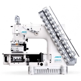 Maquina de Costura Elastiqueira 12 e 4 Agulhas Direct Drive JK-8009 Jack