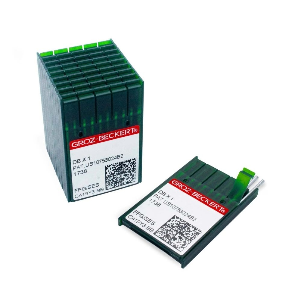 Agulha Groz-Beckert DBx1 Cabo Fino para Máquina Industrial