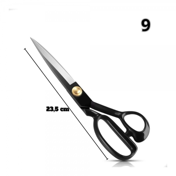 Tesoura Alfaiate 9” Q.X.YUN Titânio Costura Profissional