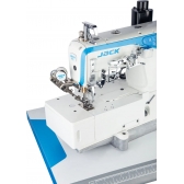 Máquina de Costura Galoneira Plana Eletrônica JK-W4SUT