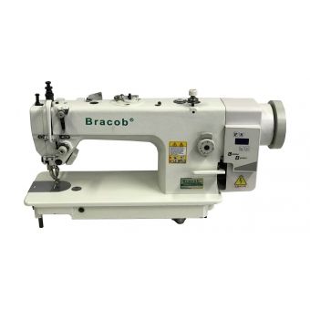 Maquina de Costura Transporte Duplo Direct-Drive Bracob BC 0302 AT