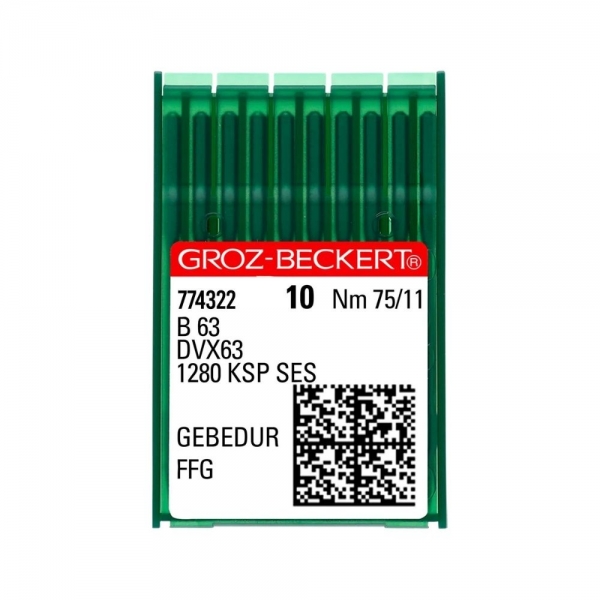 Agulha Groz-Beckert B63 para Galoneira Industrial (DVx63/1280KSP)