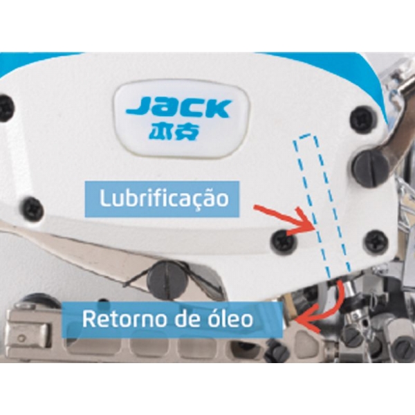 Máquina de Costura Overlock Direct Drive E4S - Jack