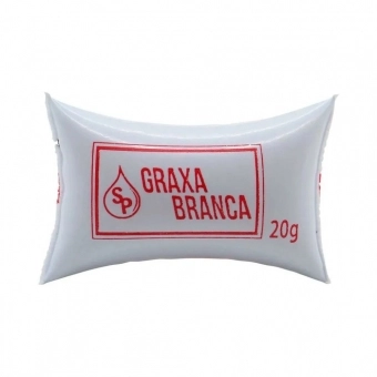 Graxa Branca para Máquinas de Costura Silicone Paulista 20g