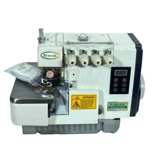 Maquina de Costura Overloque Ponto Cadeia Bracob BC S3 4 AT