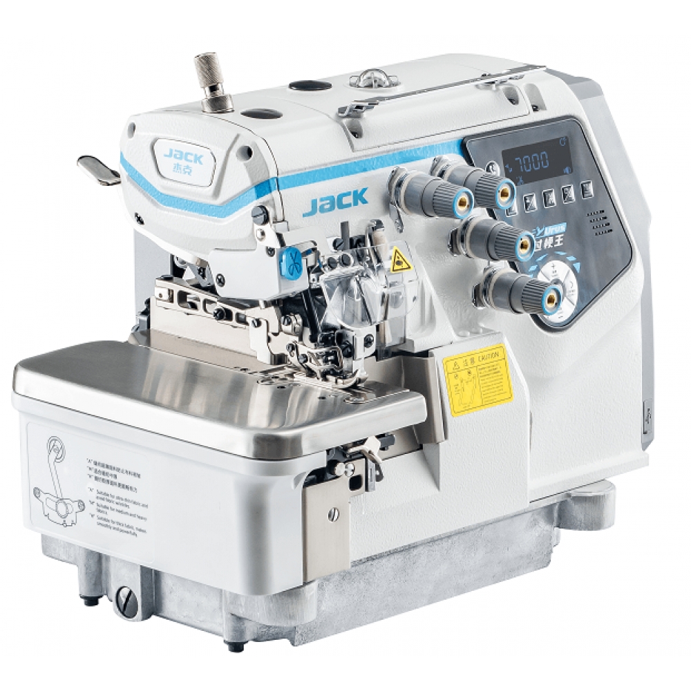 Maquina de Costura Overlock Eletrônica URUS C7 JACK (Lançamento)