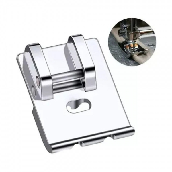 Calcador para Pregar Vivo em Máquina de Costura Doméstica