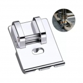 Calcador para Pregar Vivo em Máquina de Costura Doméstica