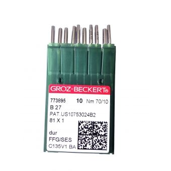 Agulha para maquina de costura Overloque Groz-Beckert - B27