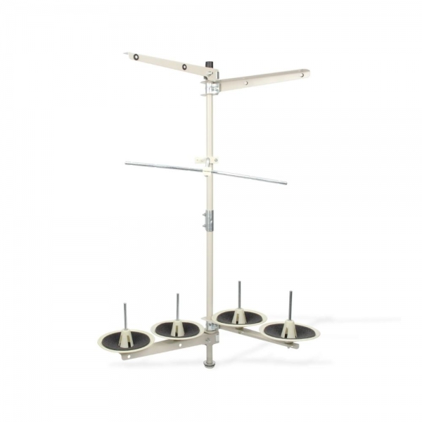 Porta Fio 4 Cones para Máquina de Costura Industrial