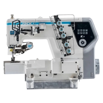 Máquina de Costura Galoneira Eletrônica com Refilador Jack K7