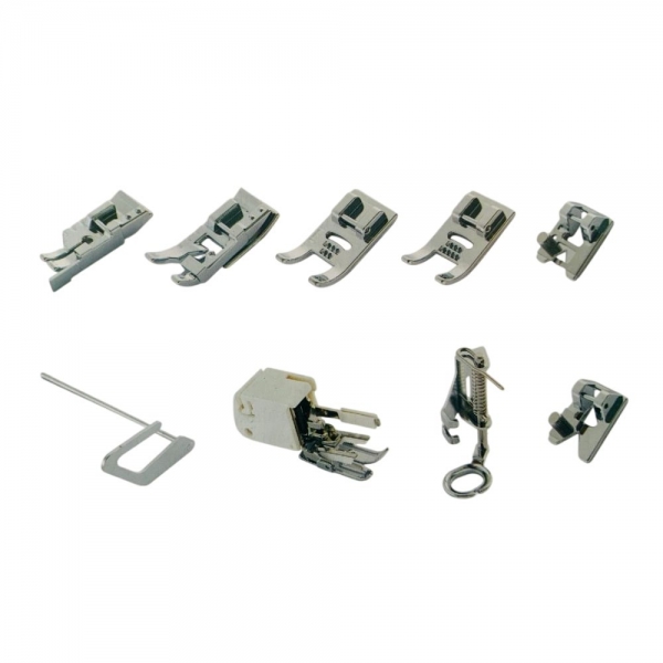 Kit Calcador para Costura 9 Peças Quilting e Bordas