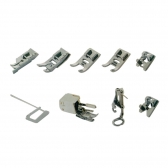 Kit Calcador para Costura 9 Peças Quilting e Bordas